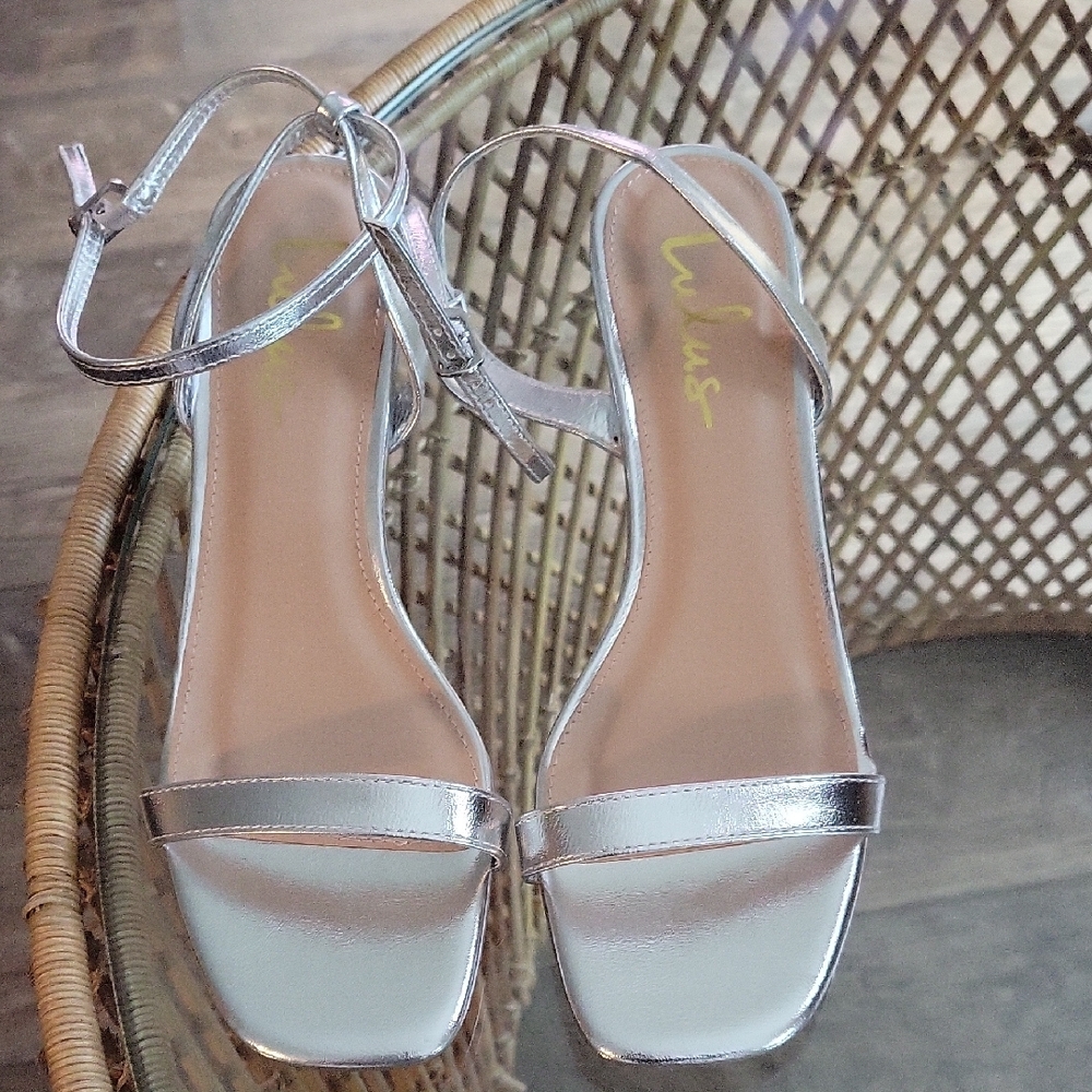 Silver Women's Sandals